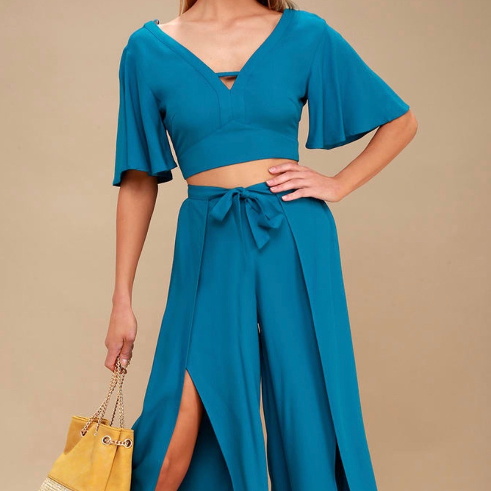 Bright Blue Two Piece Set Jack by BB Dakota